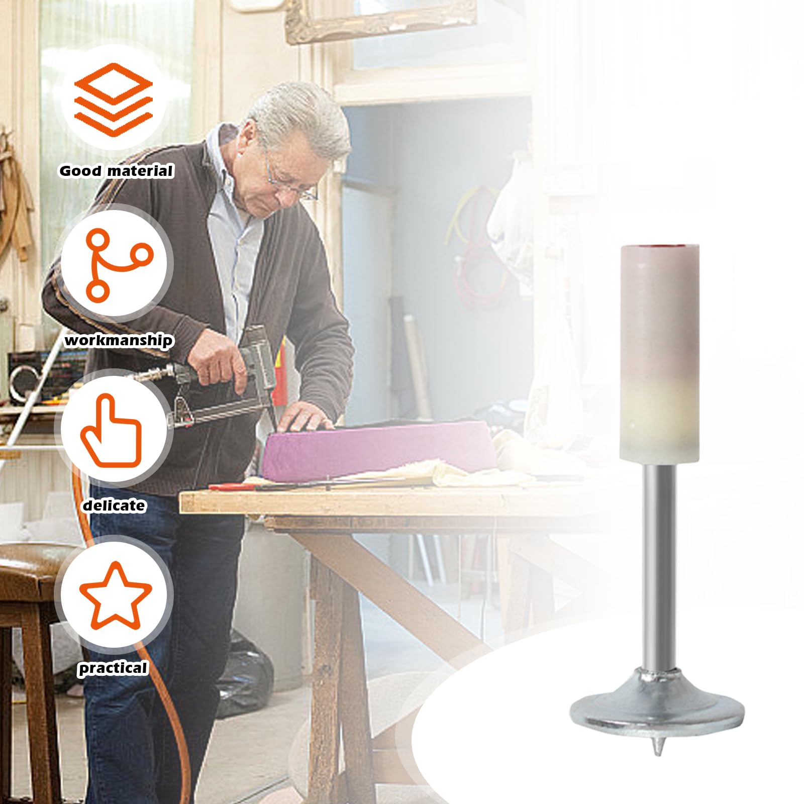 200 Chiodi In Acciaio Per Pistola Sparachiodi - Misura 40mm Per Fissaggi In Cemento E Metallo - Foto 6