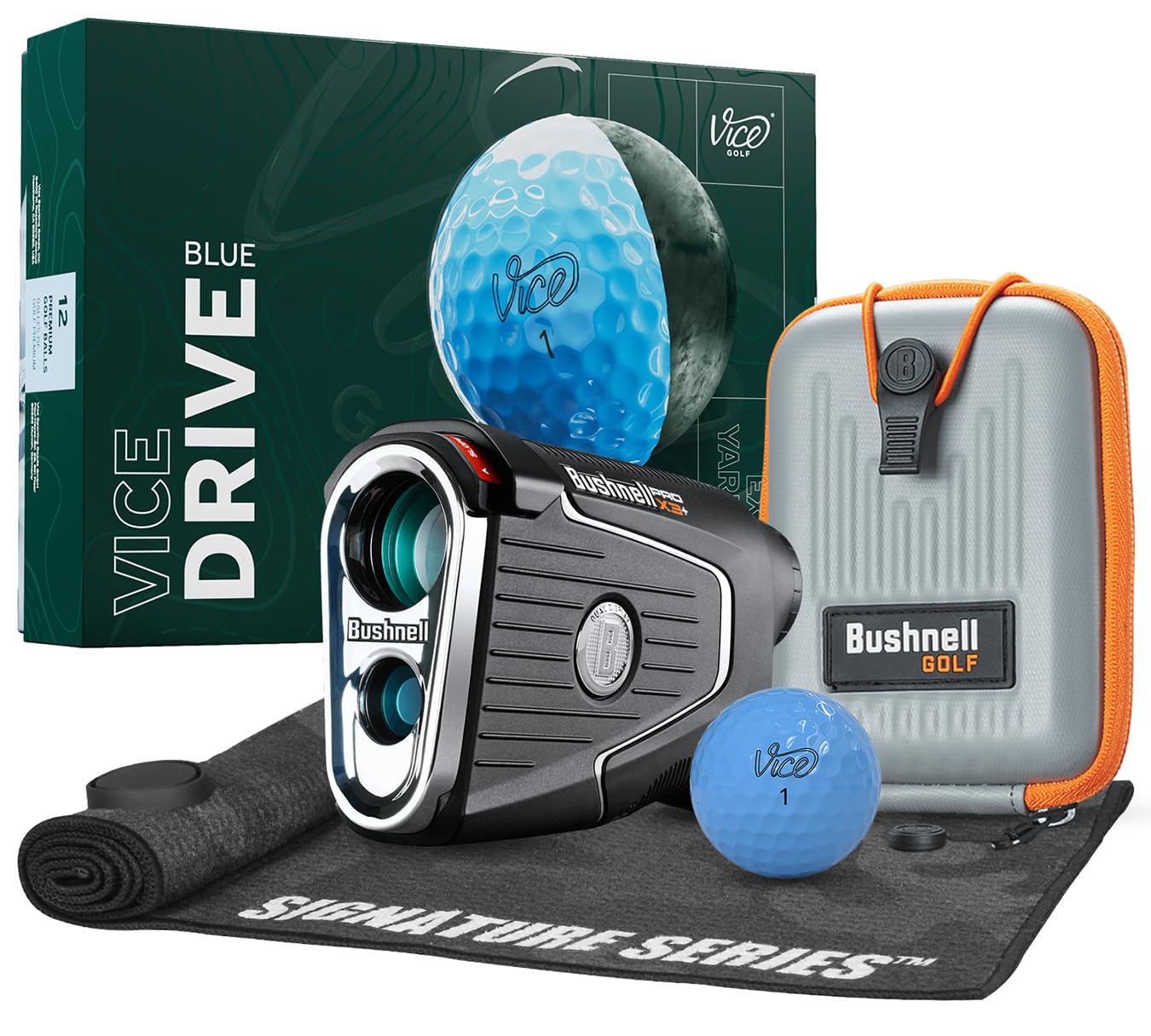 Amazon.com : Bushnell Golf Pro X3+Link Laser Rangefinder with Vice