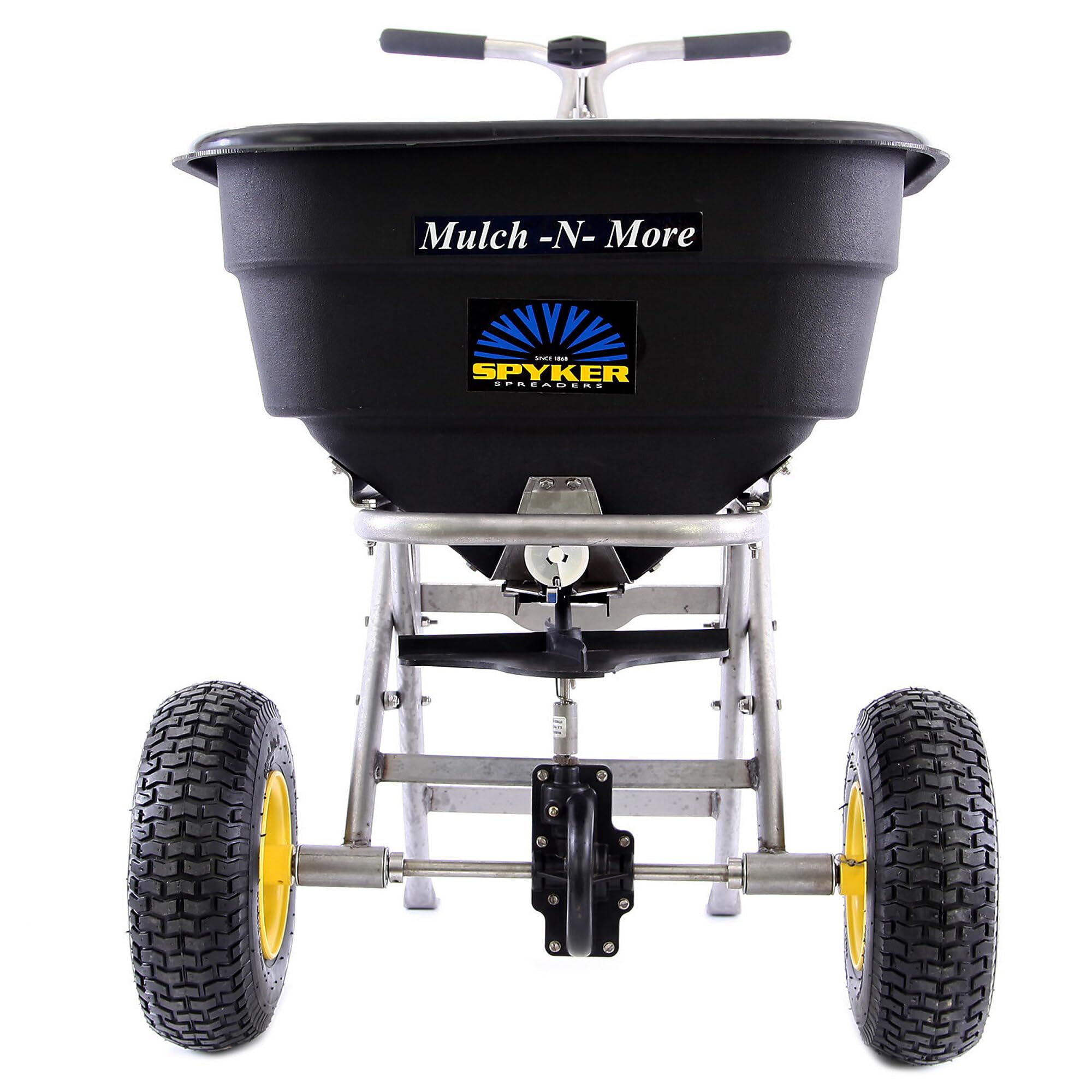 Spyker S60-12020 Pro Series 120-Pound Capacity Broadcast Spreader, Black