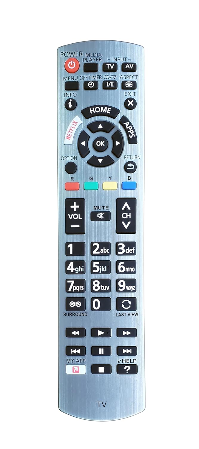 TECVITY® Remote No.N2QAYB001193 Replacement for, PANASONIC LCD/LED TV Remote TECVITY® Remote No.N2QAYB001193 Replacement for, PANASONIC LCD/LED TV Remote