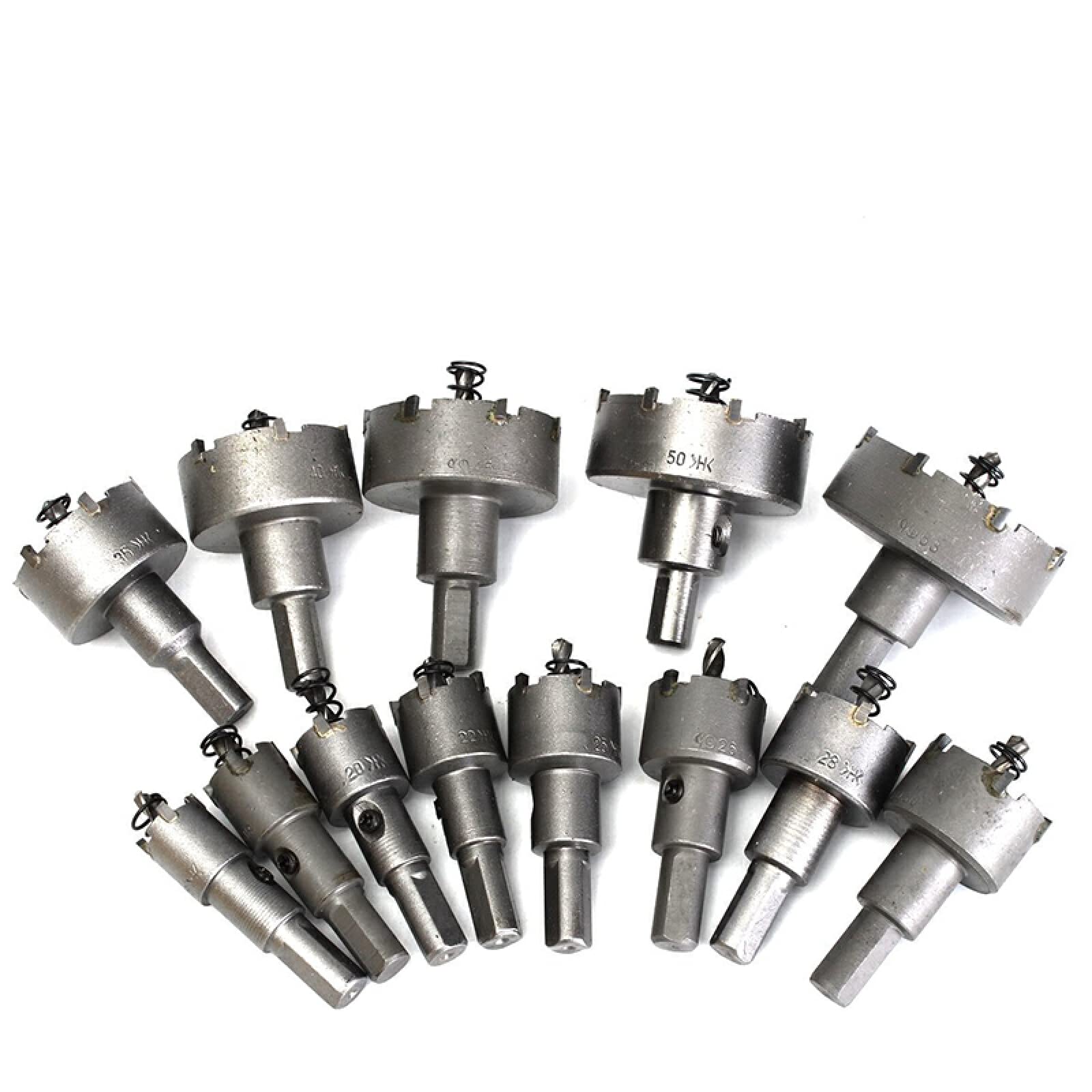 HSS Bohrer Set Lochsäge 12 - 80mm Lochbohrer Edelstahl Metall Holz Bohrkronen HSS Bohrer Set Lochsäge 12 - 80mm Lochbohrer Edelstahl Metall Holz Bohrkronen