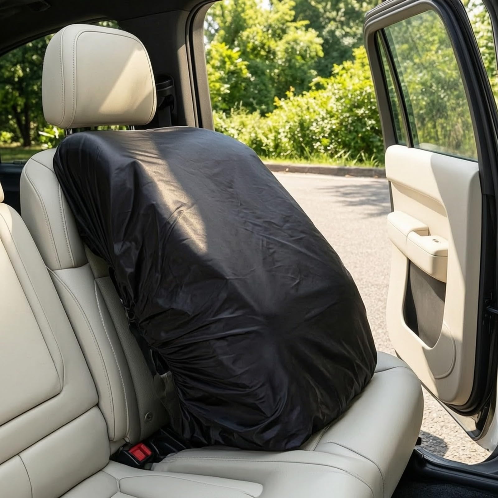harayaa Protector Asiento Coche Elástica, Protector para Viajes, 600D
