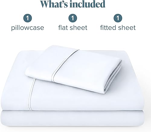Miniatura 8 de Bare Home - Juego de sábanas de microfibra ultrasuave de 1,800 hilos de doble bolsillo, tamaño de dormitorio universitario, doble cepillado,