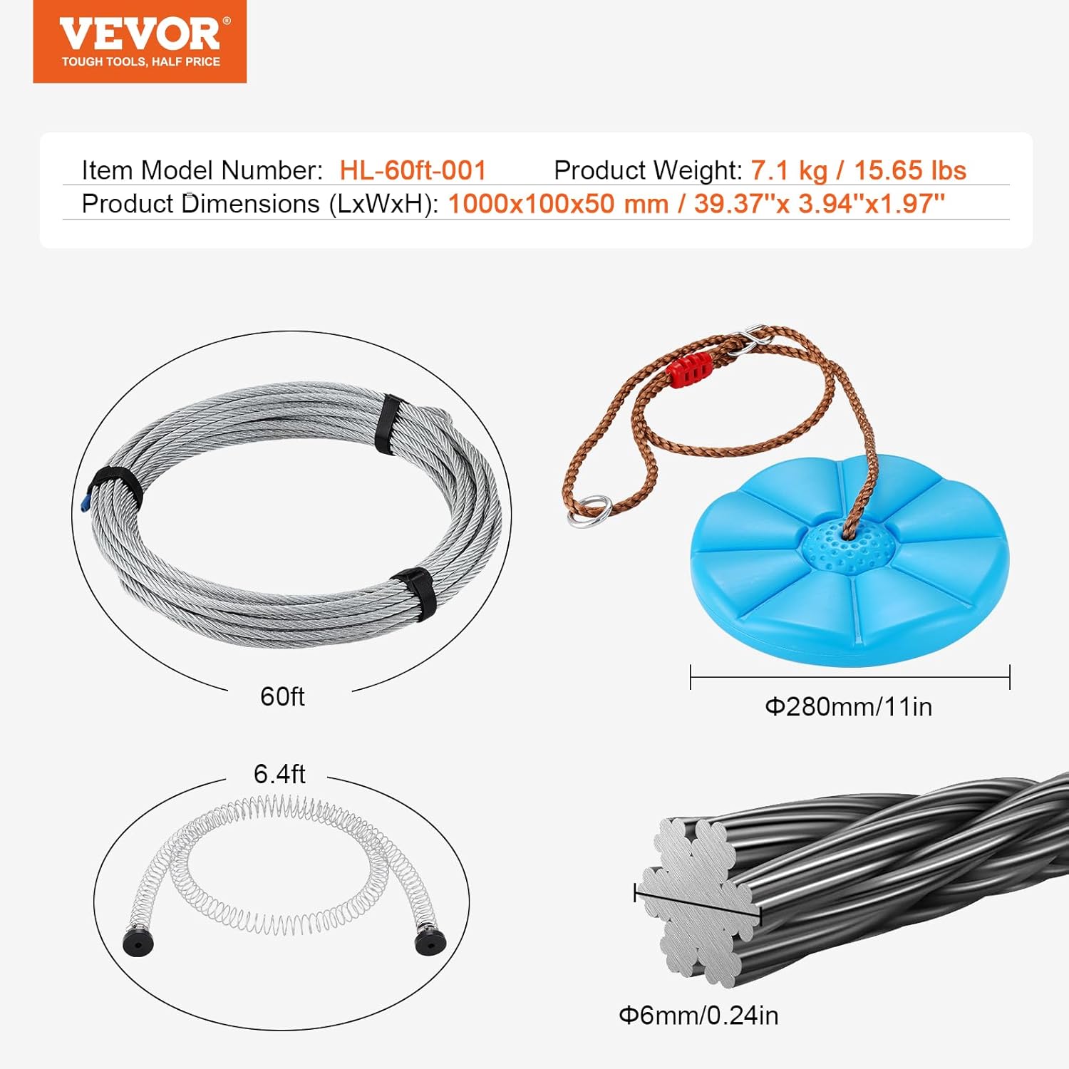Product Specifications: Dimensions, Weight, and Cable Details