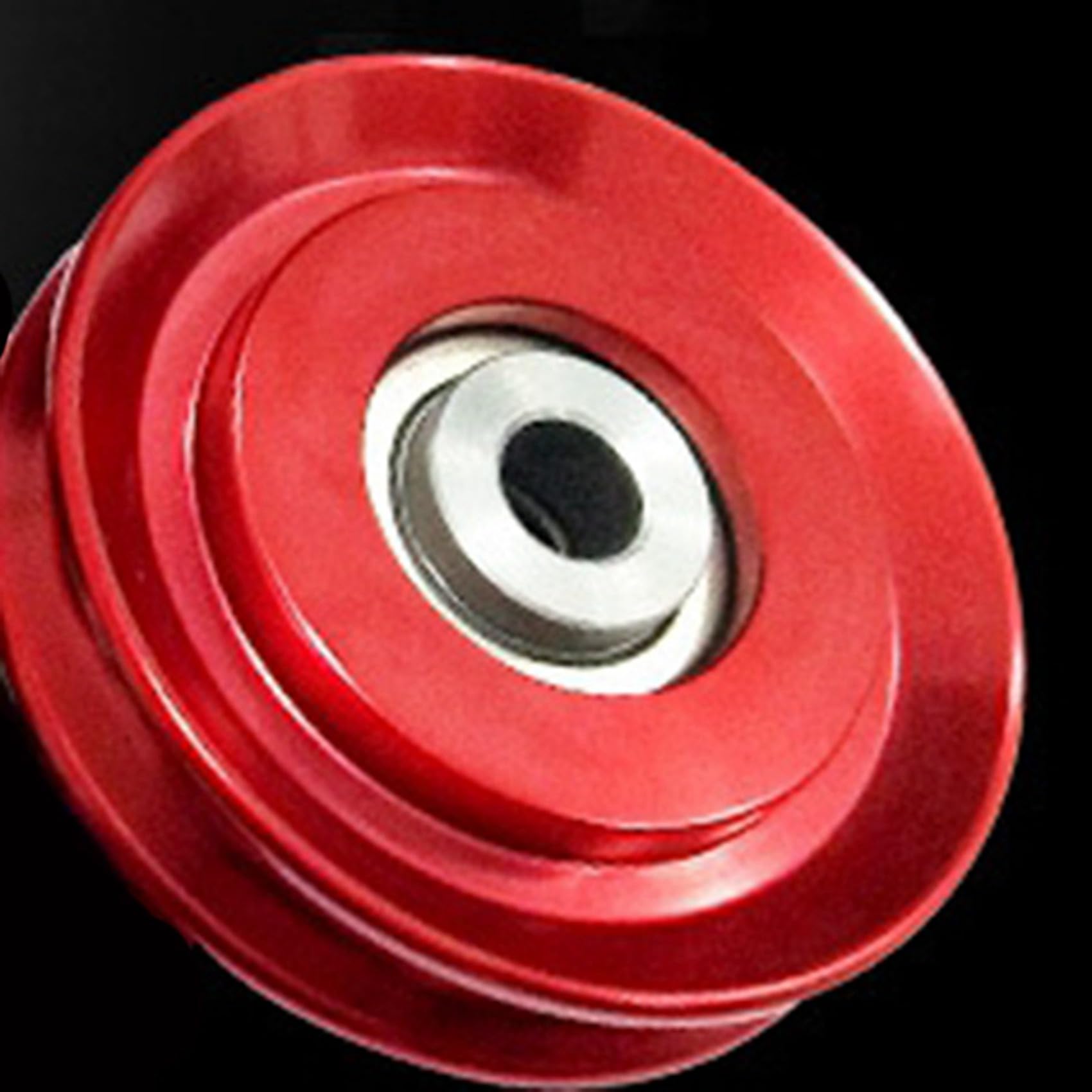 10pz 73Mm Universale Alluminio Sollevamento Carico Pesante Cuscinetto Ruota Puleggia Attrezzatura da Palestra Fitness per Arrampicata Puleggia da