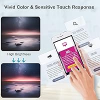 Vista 7 de Reemplazo de pantalla para iPhone 7 Plus de 5.5 pulgadas, color negro, Diykitpl pantalla LCD digitalizadora 3D Touch de repuesto para A1661, A1784