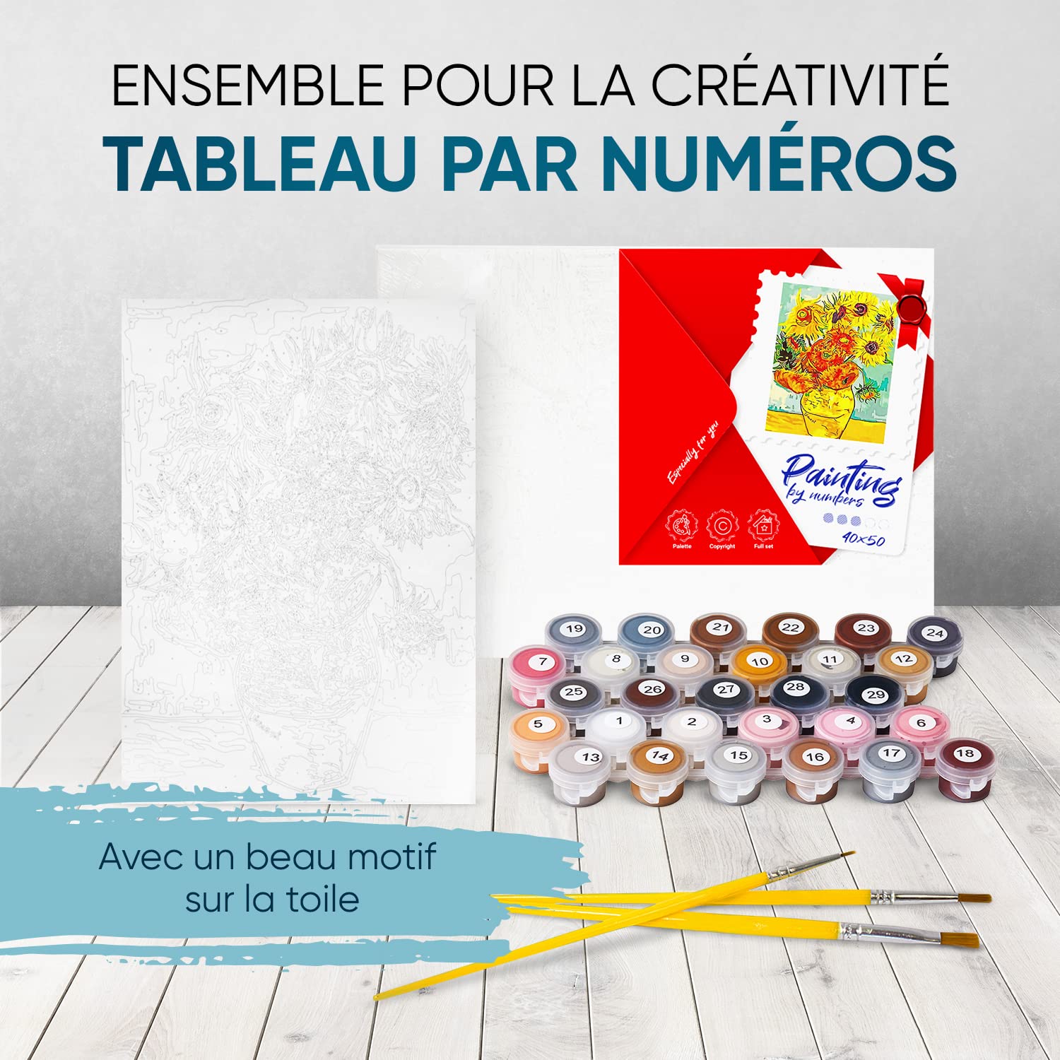 Peinture Numero Adulte 7 Artists Blooming Paris Set 40x50 cm | Numero Dart | Peinture Par Numero Adulte | Numéro D'art | Peinture Par Numero | Peinture Numéro | Paint By Numbers Peinture Numero Adulte 7 Artists Blooming Paris Set 40x50 cm | Numero Dart | Peinture Par Numero Adulte | Numéro D'art | Peinture Par Numero | Peinture Numéro | Paint By Numbers