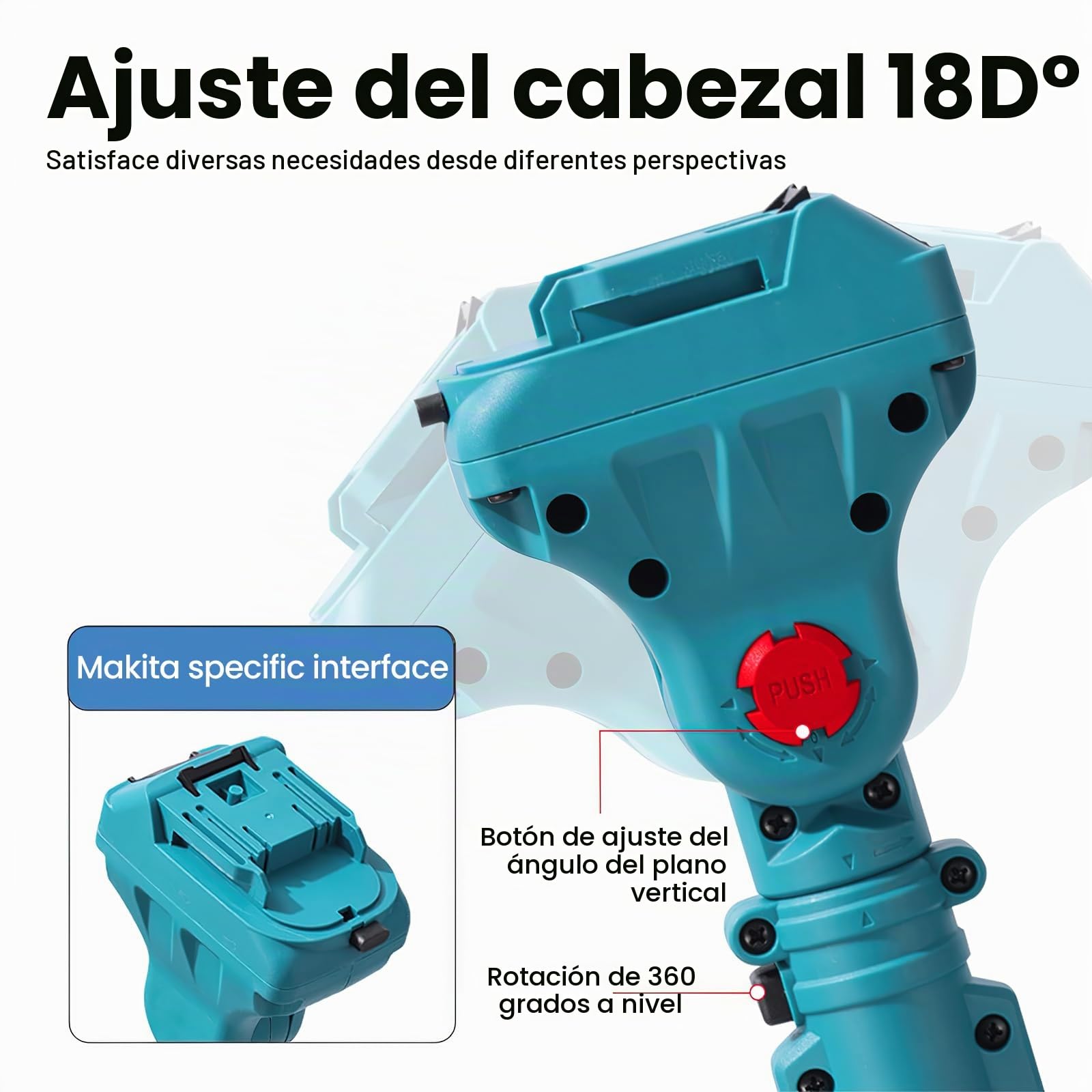 Motosierra Telescopica 6 Pulgadas,Tijeras De Podar Eléctricas,4 En 1 Kit De Herramientas Con 2 * 7500 Mah Baterías,Adecuado Para Podar Ramas,600W (Tijeras de podar + pértiga extensible+Motosierra)