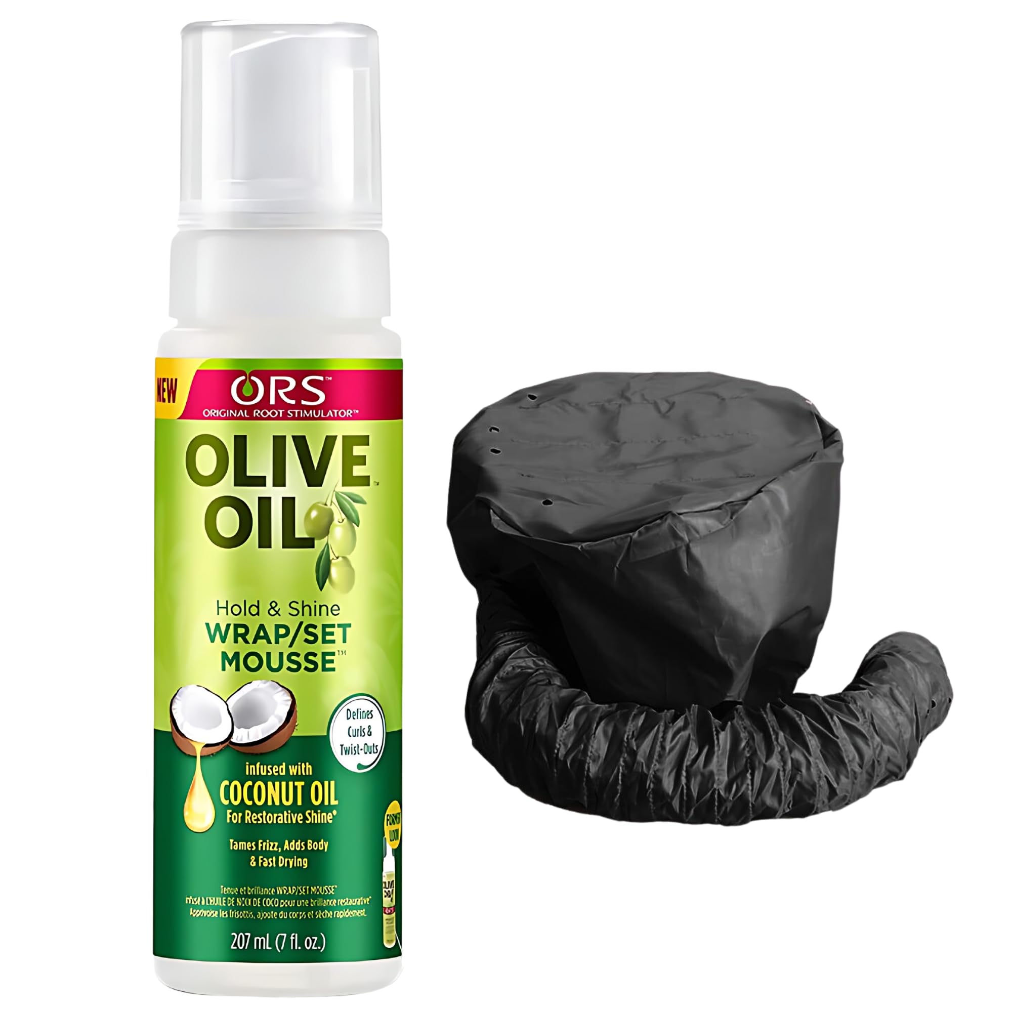 Hair Mousse and Hair Dryer Attachment