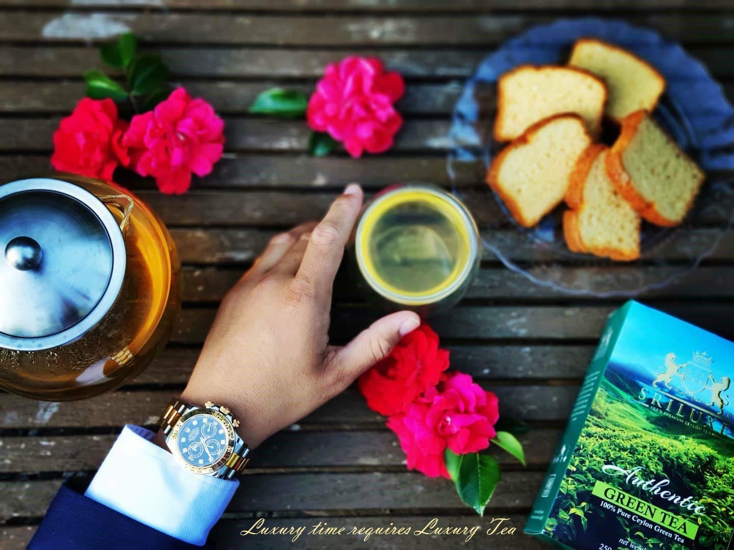 SRILUXE - Premium Quality Loose Leaf Ceylon Green Tea | 100% Natural Tea | Powerful ANTIOXIDANTS | Pure Green Tea Loose-Leaves (500g)