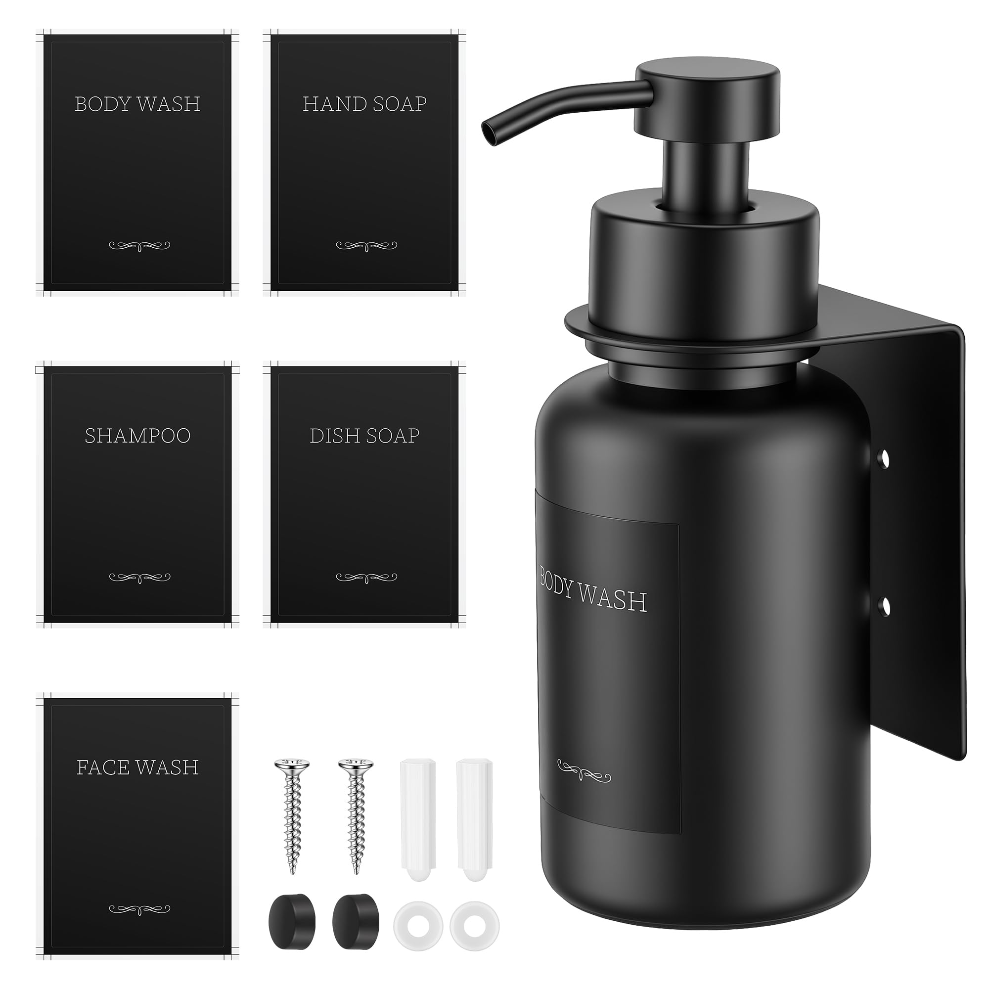 Hejo Wall Mounted Soap Dispenser, 400ml