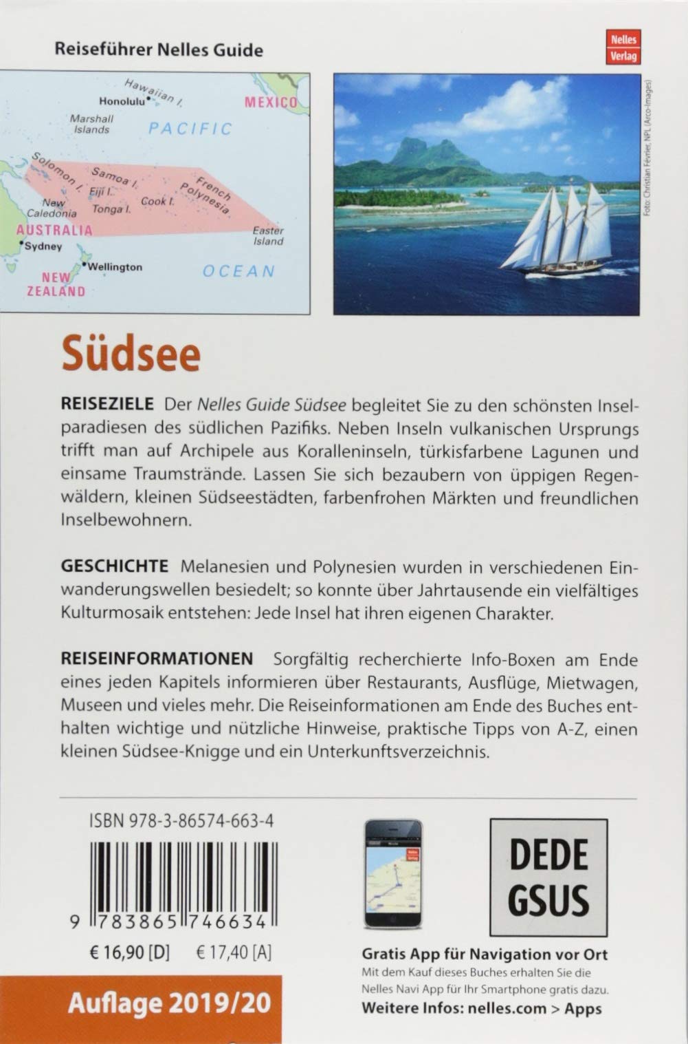 Nelles Guide Reiseführer Südsee: Salomonen, Vanuatu, Neukaledonien, Fidschi–Inseln, Samoa, Tonga, Cook–Inseln, Polynesien, Osterinsel (Nelles Guide: Deutsche Ausgabe)
