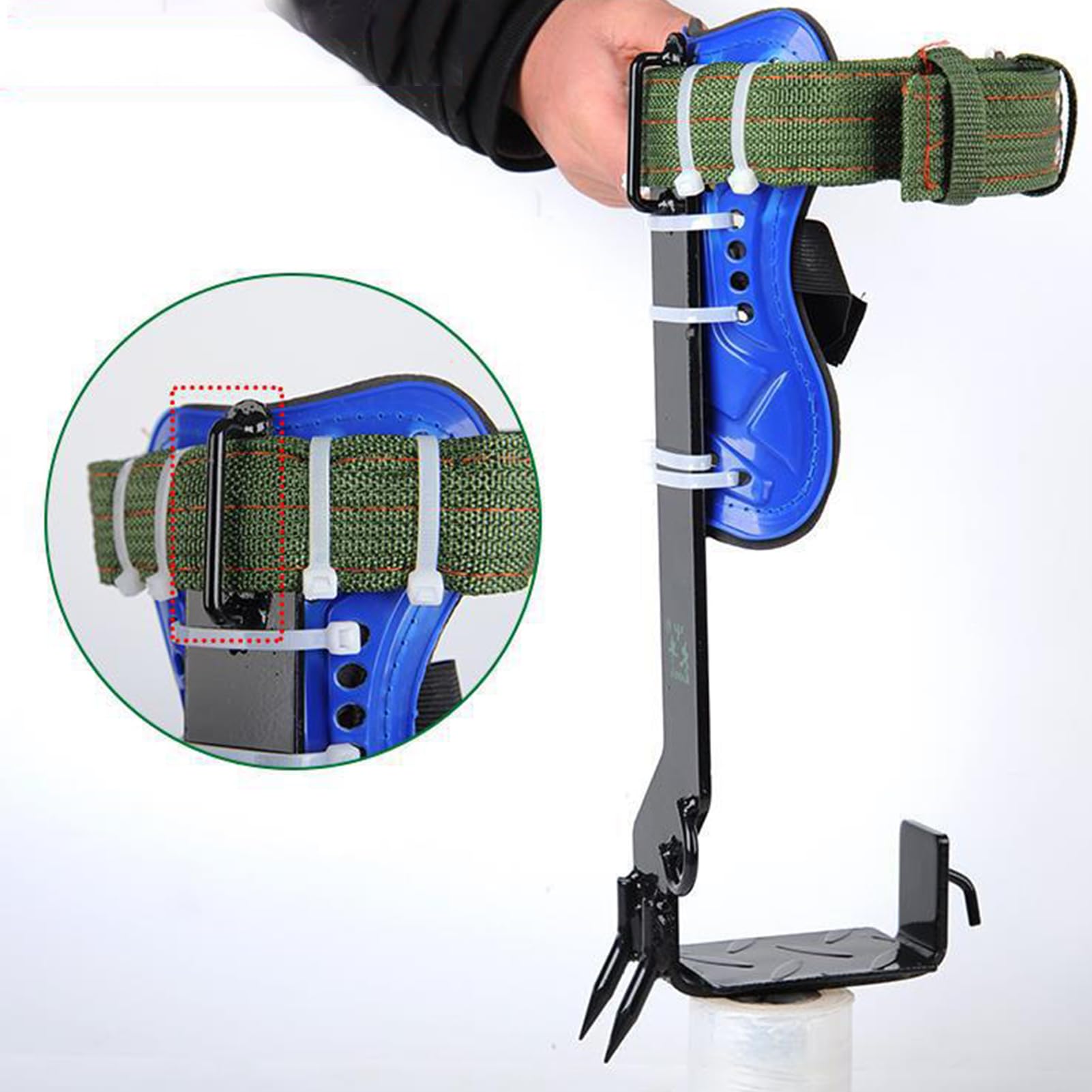 Suggerimenti per l'arrampicata - Attrezzatura di successo, strumenti di potatura | Punte per arrampicata con pedale antiscivolo, dispositivo di arrampicata sicuro per interventi sugli alberi, pali