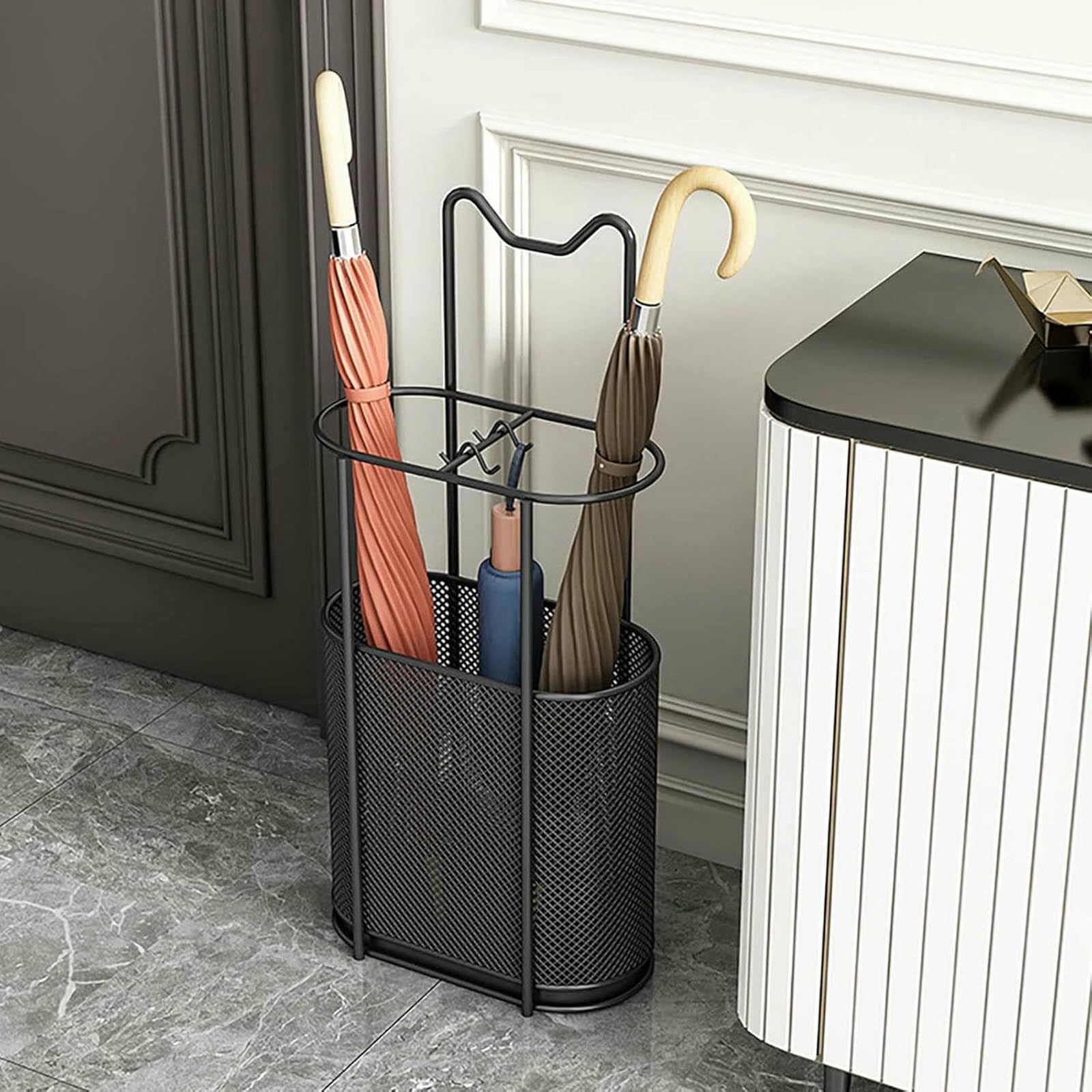 Porte-parapluie de couloir pour éliminer les flaques d'eau au sol
