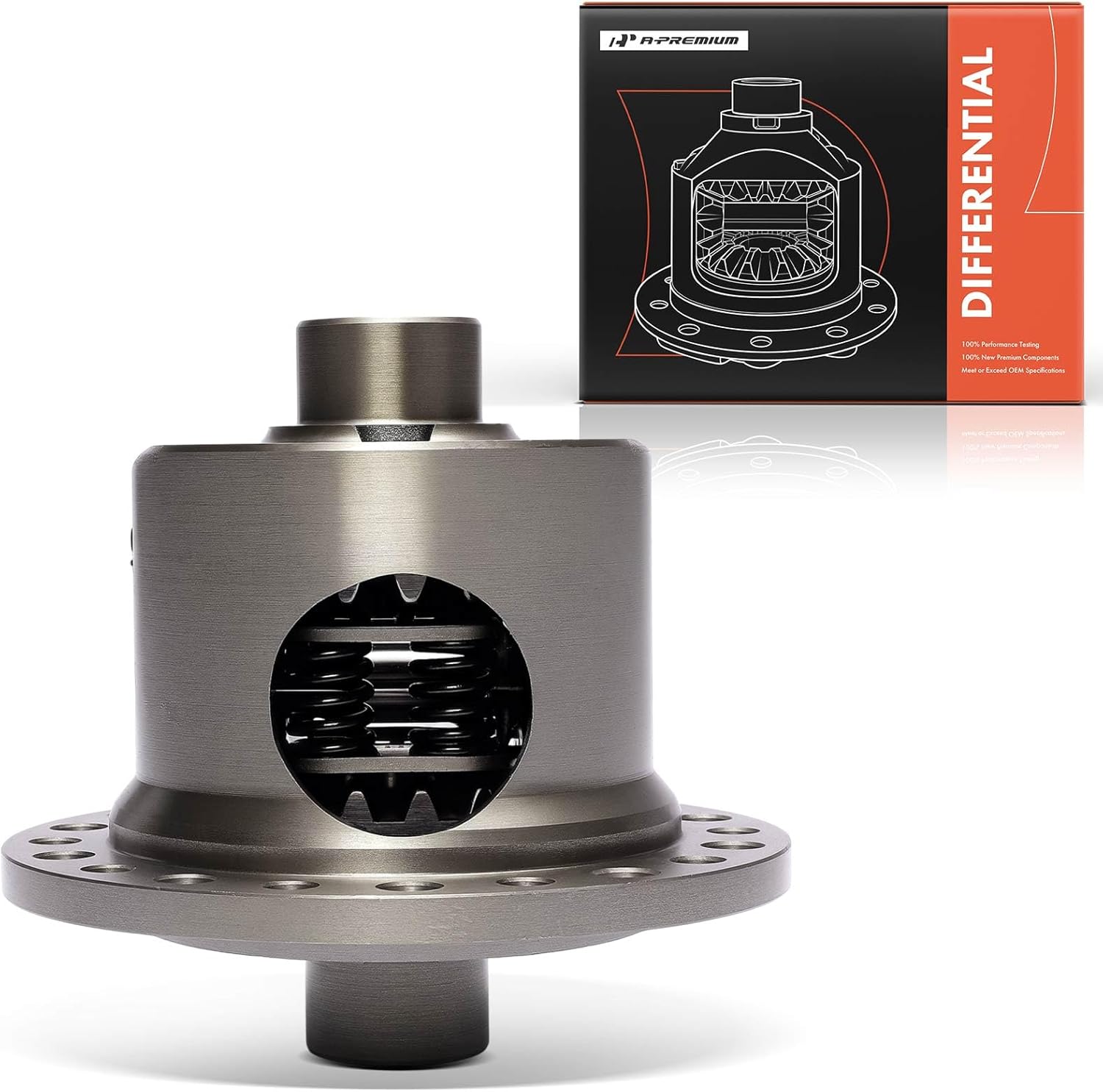 A-Premium Differential Assembly Compatible with Ford F-150, F-250, F-350, F-100, E-150 Econoline, Bronco & Jeep Grand Cherokee & Dodge Ram 1500 2500 & Isuzu Rodeo & GMC K15 & International Harvester