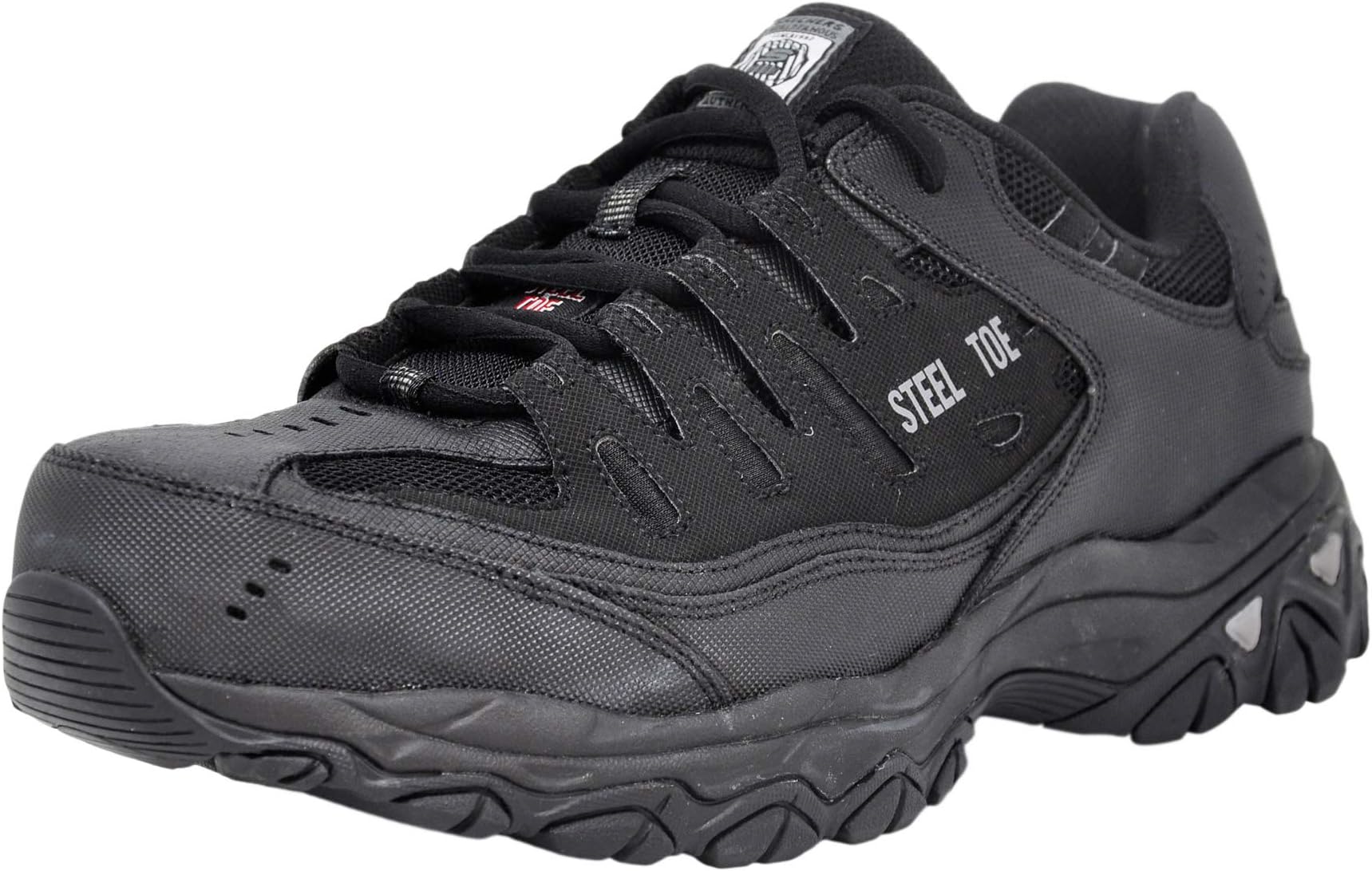 Skechers Men's Cankton Steel Toe Lace Up