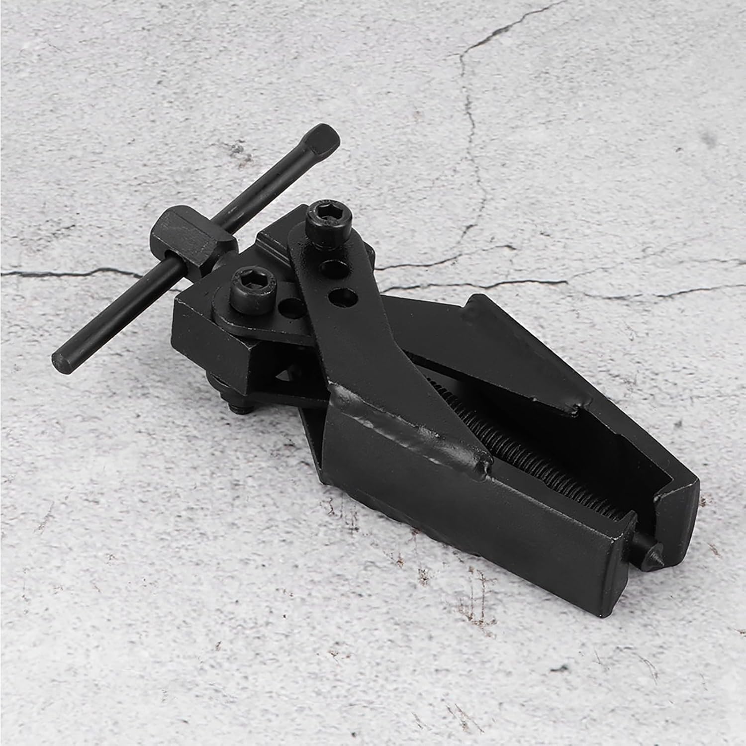 2 Claw Small Bearing Puller, 2 Jaw Wheel Bearing Removal Tool, Separate Lifting Device Strengthen Rama with Screw Rod for Auto Mechanic Maintenance