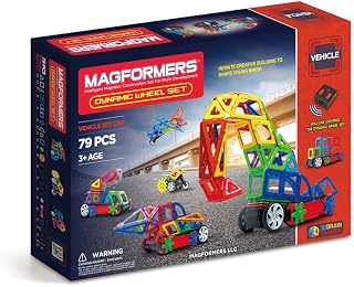 Magformers Amazon Exclusive Dynamic Wheel Set (79 Pieces)
