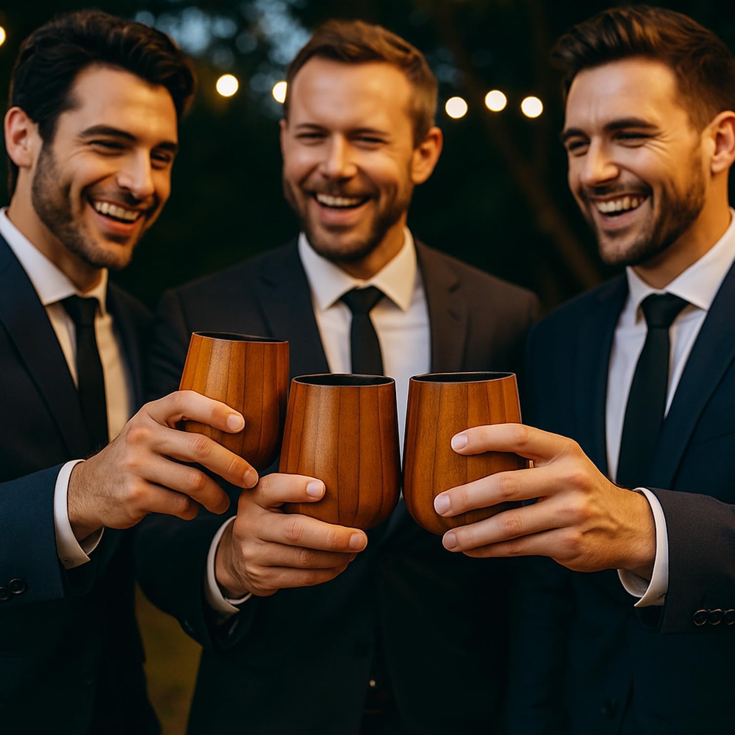 Bourbon Gifts for Mens Year Old Birthday Whiskey Glasses Cool Wooden Cups Christmas Drinking Gift for Him Husband Brother Dad Best Bourbon Gift Wood Whiskey Lovers Tumbler Man Male Buffalo Trace Gifts - Image 8