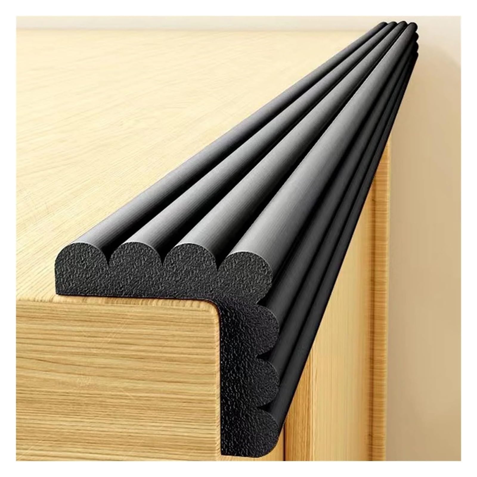 Protection d'Angles et Rebords pour Bébés Bandes De Sécurité En Mousse De 8 Cm De Large, Protection Des Coins Et Des Bords De 8 Mm D'épaisseur, Protections De Table Auto-adhésives, Coins De Coussin, P
