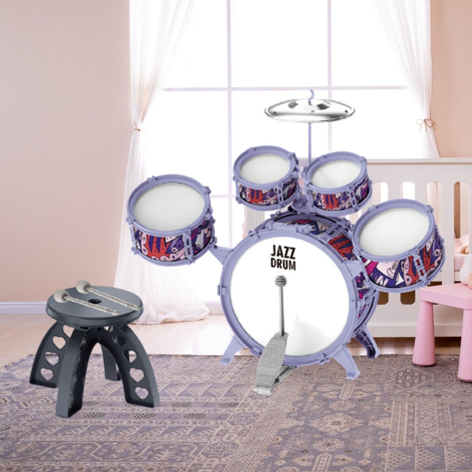 Bambini per Bambini Strumento a Percussione Set per La Festa Regalo di Compleanno del Concerto