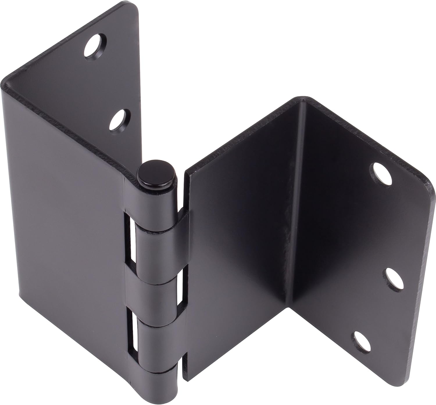 Swing Clear Offset Hinge, 3-1/2 Inches, 1/4" Radius Corner, Fits Doors 1-3/8" to 1-3/4" Thick, 2-Pack, Vintage Bronze by Stone Harbor Hardware