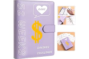 52 Week Savings Challenge Binder: Effortless Savings, a Brighter Future