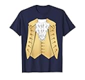 Colonial 18th Century Historic America Aristocrat Costume T-Shirt