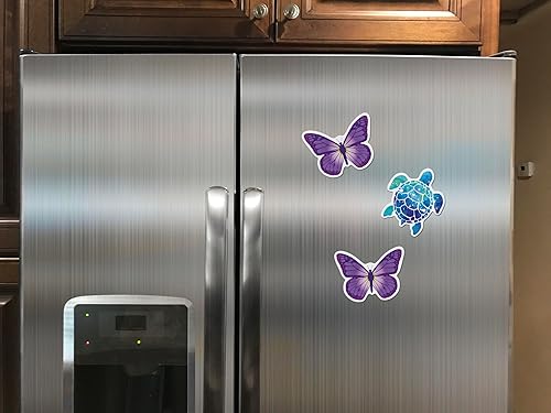 Miniatura 10 de WIRESTER Decoración de imán de nevera para refrigerador de cocina, Bulldog inglés mira hacia atrás