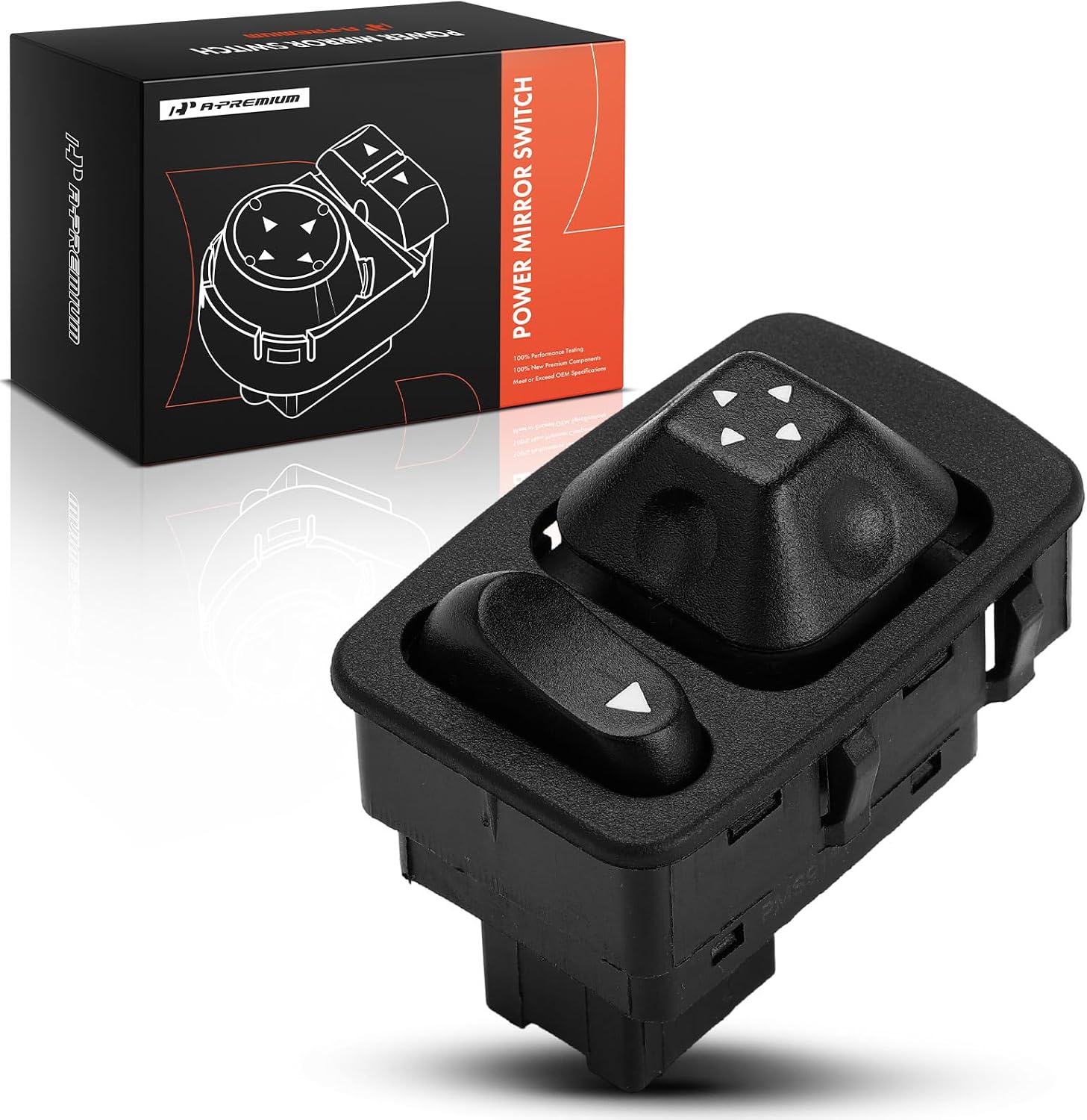 A-Premium Power Mirror Switch Compatible with Freightliner Model