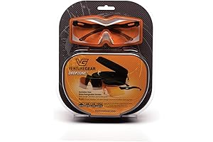 Venture Gear Safety Glasses: Drop Zone Shooting Eyewear Kit with Four Interchangeable Lenses