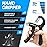 roygra Grip Strength Trainer (5 Pack), Forearm Strengthener, Hand Strengthening Devices, Hand Exercisers for Strength, Finger Strengthener, Wrist Exerciser, Baseball Climbing Calisthenics Basketball
