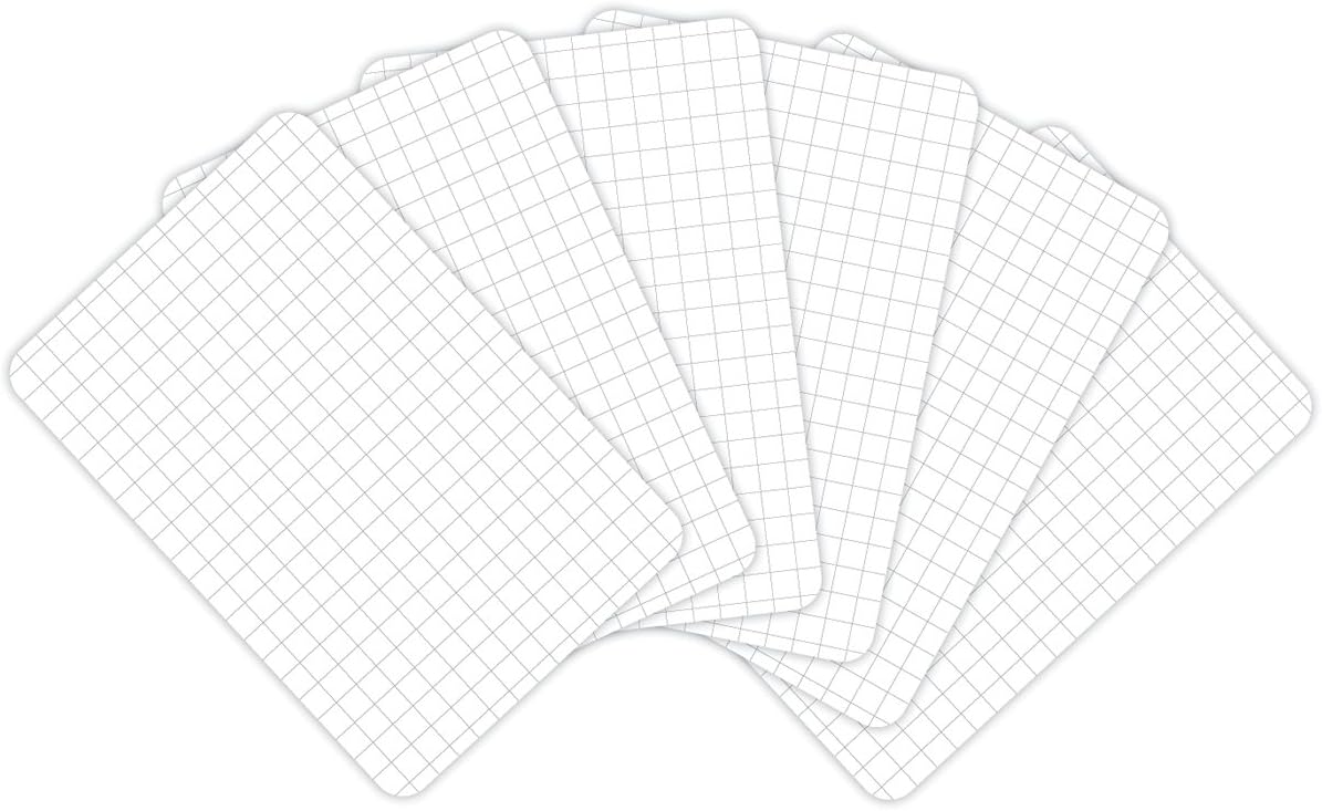 American Crafts Project Life 380069 Cards Accessories-4 x 6-Grid-Double-Sided-White (100 Pieces)
