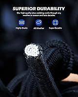 Vista 5 de Orion Motor Tech - Red de carga pequeña de 2 x 3 pies con malla pequeña de 2 x 2 pulgadas, red de carga de tamaño máximo de 4 x 6 pies