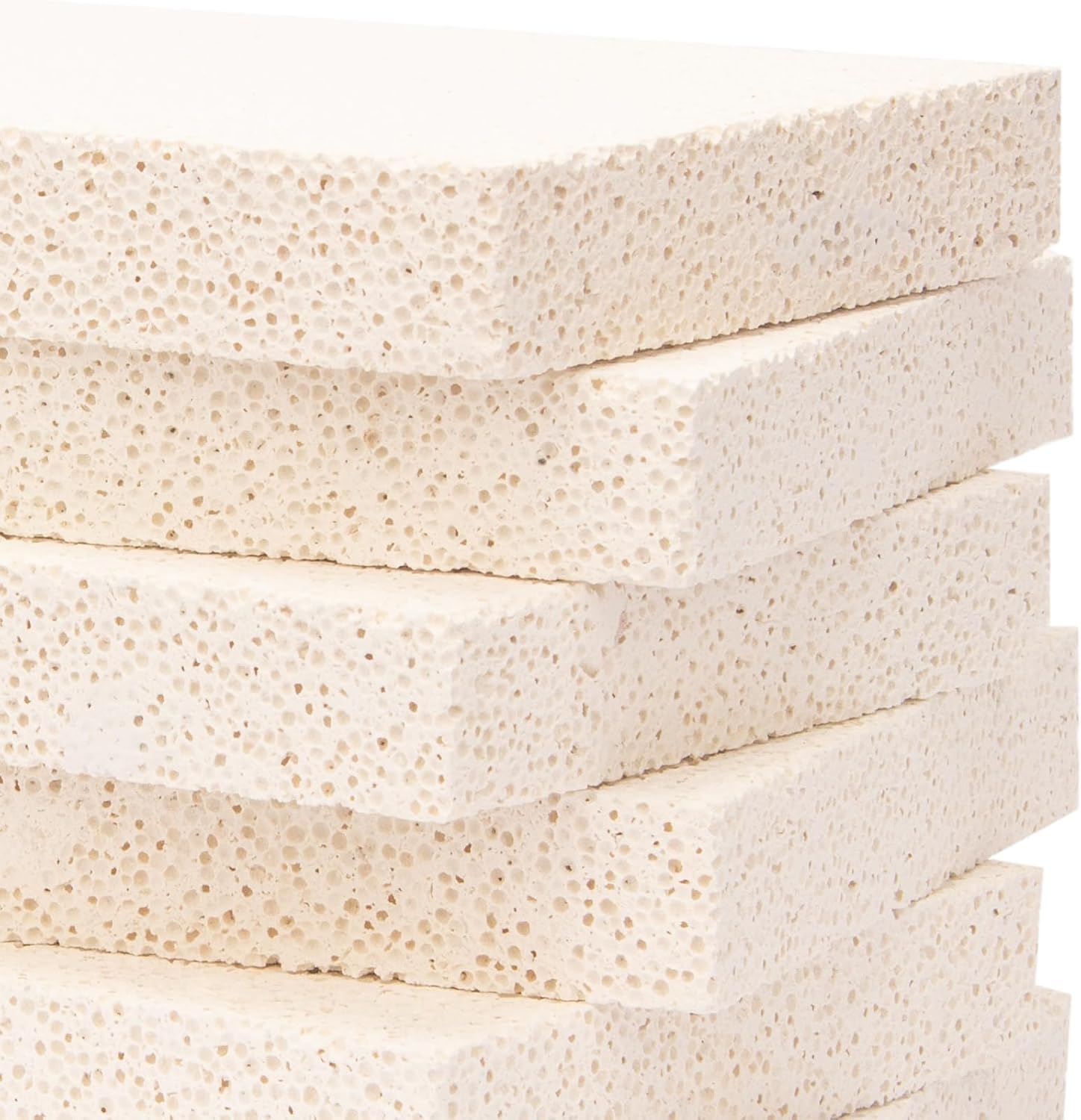 18 Pieces Insulating Fire Brick for Ovens, Kilns, Blacksmith, Fireplaces, Forges 9" x 4.5" x 0.79" 2310F Rated Insulating Fire Bricks