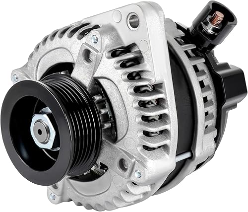 Miniatura 8 de SCITOO Alternador apto para Honda Odyssey Alternator 2008 2009 2010, para Honda Pilot Alternator 2009 2010 2011 3.5L 130Amp CW IR IF 12V 6-Groove