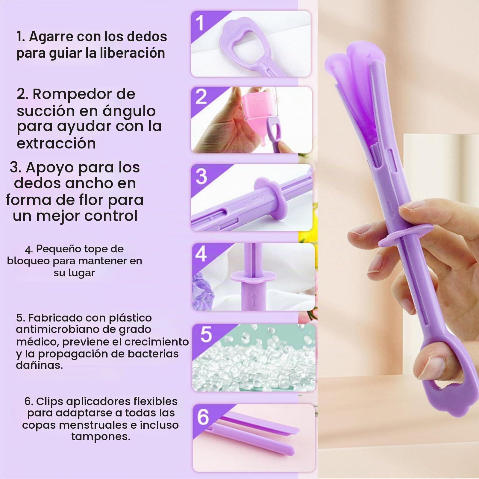 Discos menstruales reutilizables, 2 unidades de discos menstruales, a prueba de fugas, de silicona, para mujeres activas, deportes, natación e intimidad (S+L)