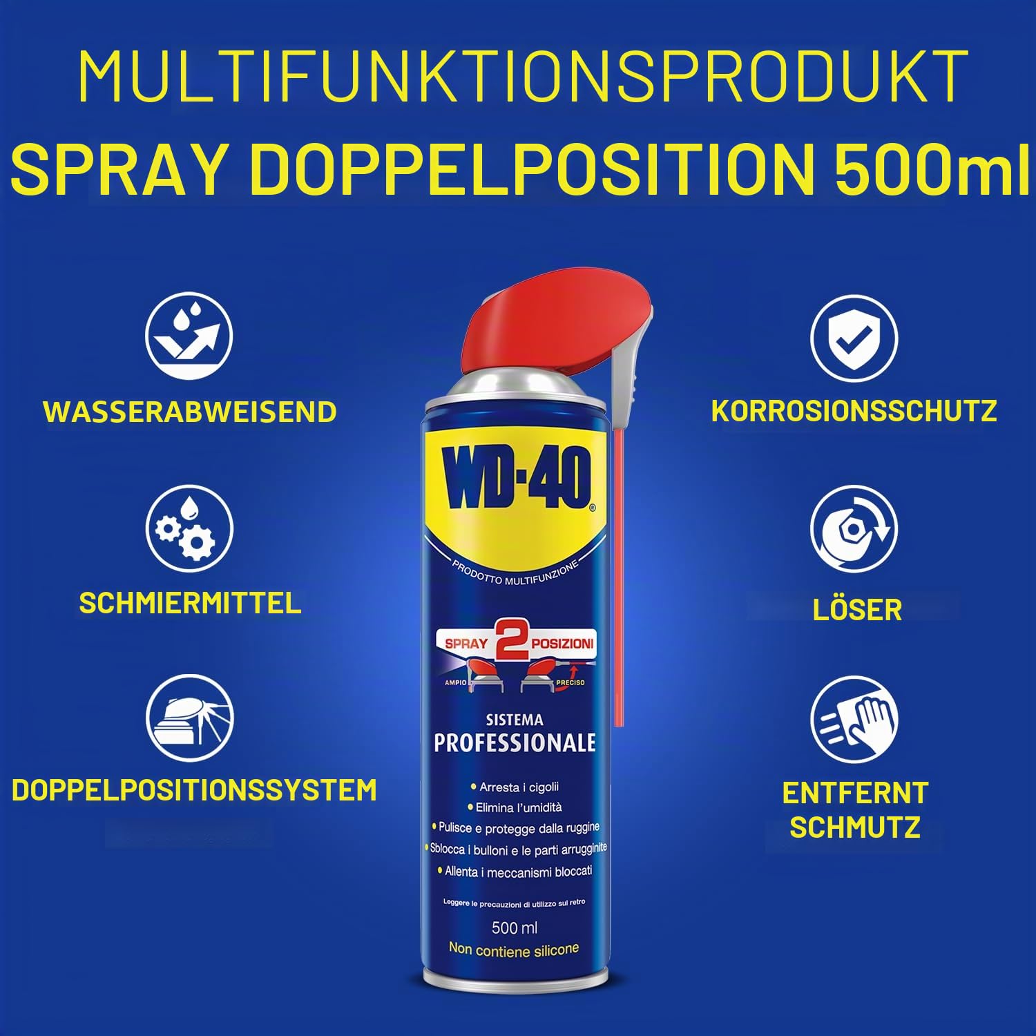 WD-40 Rostlöser Spray 'Doppel Aktion'