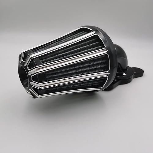 Miniatura 2 de Accesorios de motor Filtro frontal masivo CNC Filtros de aire para Harley Sportster XL 883 XL 1200 2007 - Up (A para Sporster (07-UP))