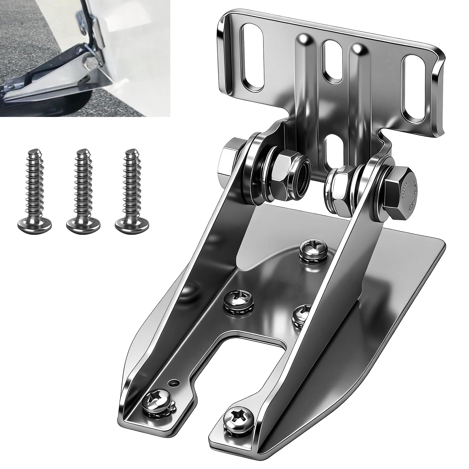 010-12006-11 0101200611 Heavy Duty Transom Mount with Spray Sheild Compatible with Garmin Echo, EchoMap, GPSMAP, GT 4pin/8pin/12pin Transducer, Easy