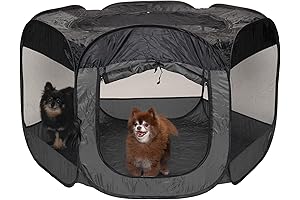 Pop-Up, Portable, Pet Tent