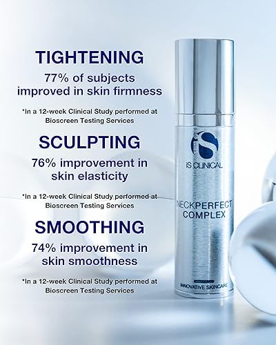 Miniatura 2 de iS CLINICAL Neckperfect Complex, Crema reafirmante para el cuello, lifting de cuello antienvejecimiento, crema para tensar el cuello