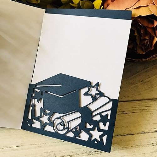 Miniatura 4 de Troqueles de metal para sombrero de graduación, troqueles de corte para hacer tarjetas, troqueles en relieve para álbumes de recortes, decoración de