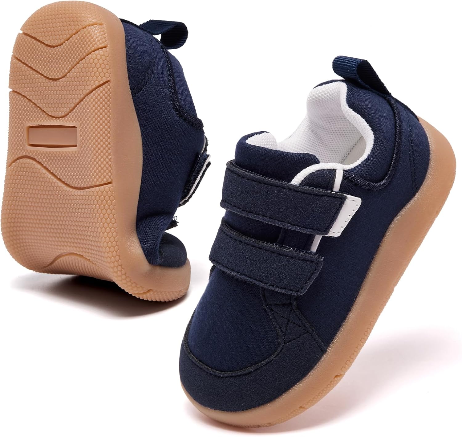 MORENDL Boys & Girls Walking Shoes 0-4 Years Baby Wide Toe Box Barefoot Shoes Toddler Sneakers - Image 3