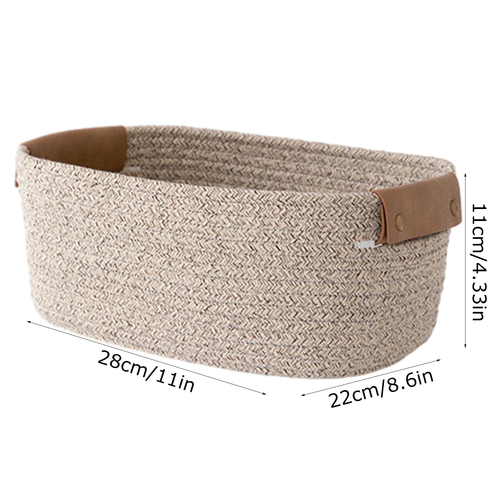 Cesto Portatutto Extra Large In Corda Di Cotone Con Coperchio 55x35x45 Cm – Cottonphant
