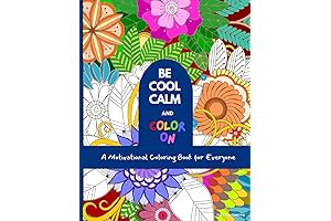 Coloring Book for Calming, Inspiring, and Unwinding