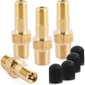 Tank Valve 1/8 Inch BSPT Car Test Valve Air Compressor Car Valve with