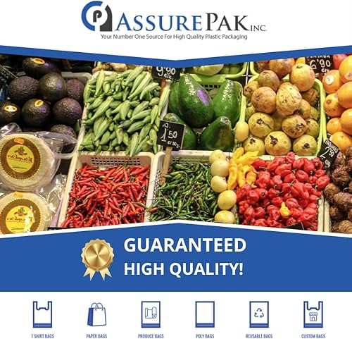 Miniatura 8 de Bolsas transparentes para camisetas de color natural - 18 BBL (10 x 5 x 18 pulgadas) - 1000 bolsas - 13 micras - transparente