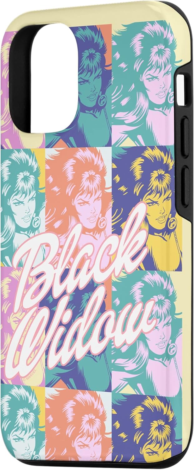 iPhone 13 Marvel Avengers Black Widow Pop Art Box Up Case