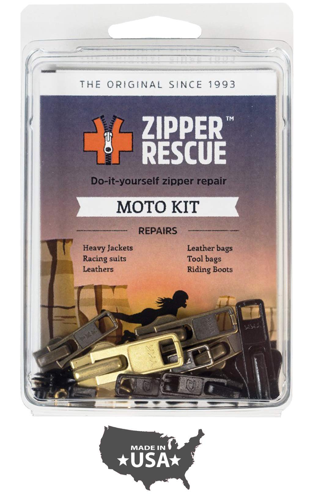 Amazon.com: Zipper Rescue Moto Zipper Repair Kit - The Original